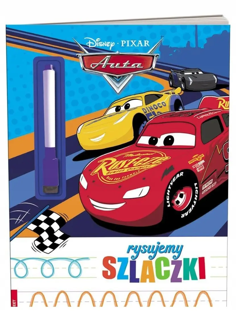 Disney Auta. Rysujemy szlaczki - Książki