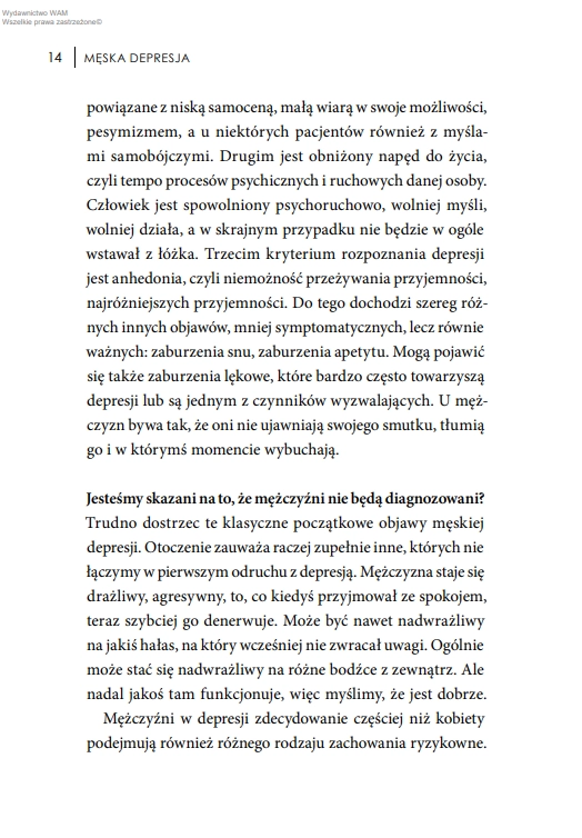 Męska depresja. Jak rozbić pancerz - Książki