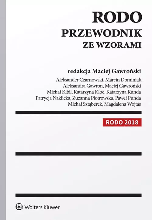 RODO. Przewodnik ze wzorami - Książki