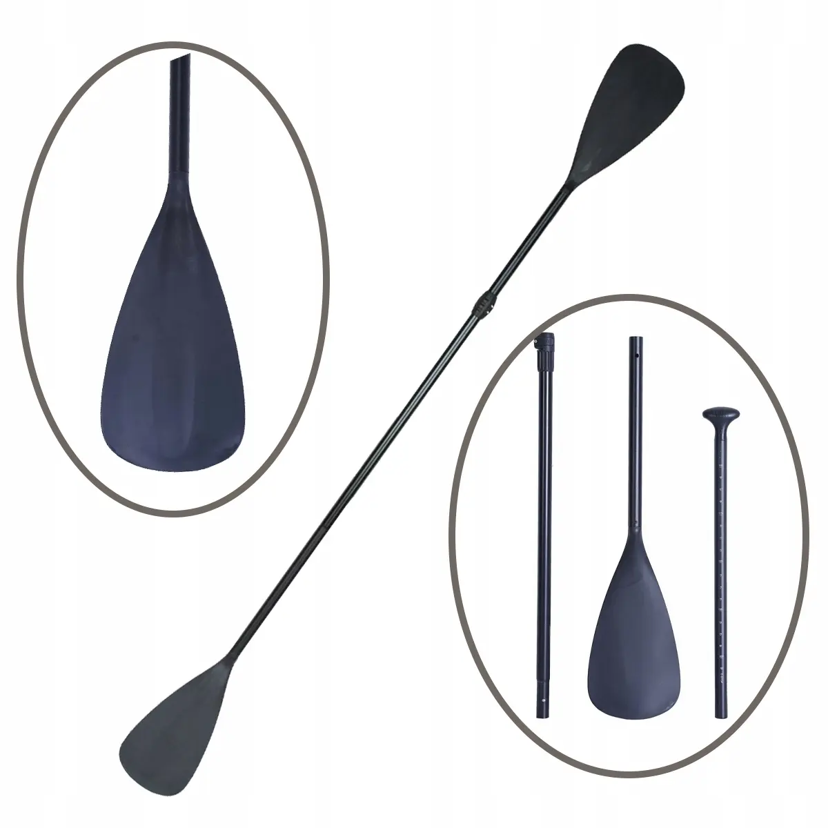 Wiosło Alu + Nylon 2W1 Sup Kajak 29MM Regulowane 165 - 208CM Enero - Elektronika i akcesoria