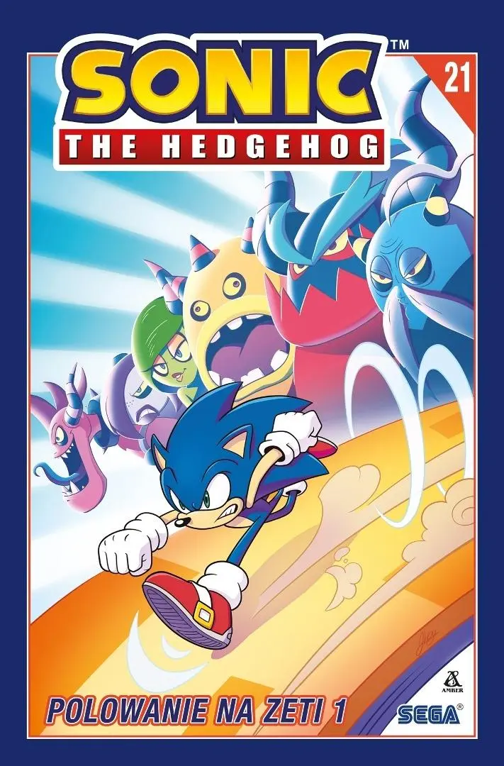 Sonic the Hedgehog 21. Polowanie na Zeti 1 - Książki