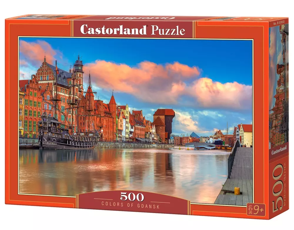 Puzzle 500 Colors of Gdańsk B-53933 - Puzzle