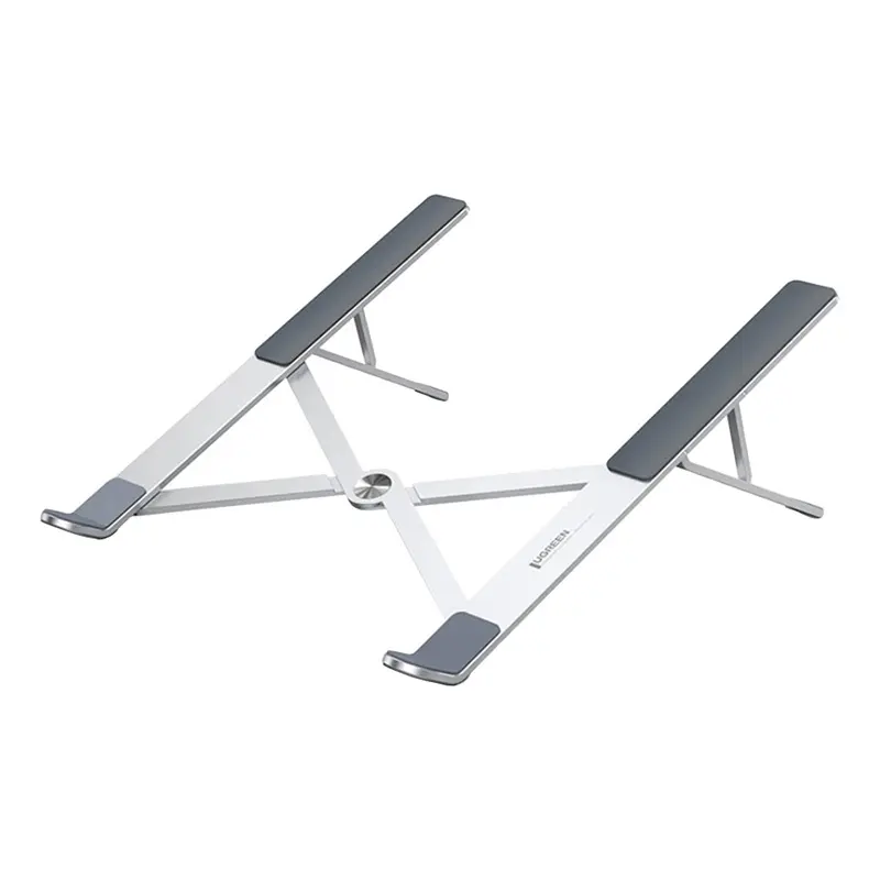 Podstawka pod laptop UGREEN LP451 8-17" składana (srebrna) - Elektronika i akcesoria