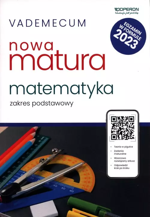 Vademecum Nowa matura 2023 Matematyka Zakres podstawowy - Książki