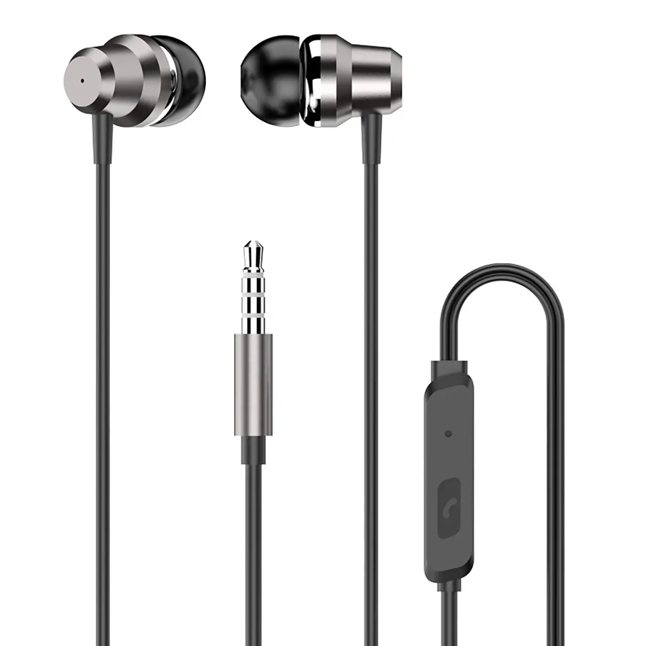 Słuchawki dokanałowe Dudao X10PRO przewodowe 3,5mm mini jack - czarne - Elektronika i akcesoria