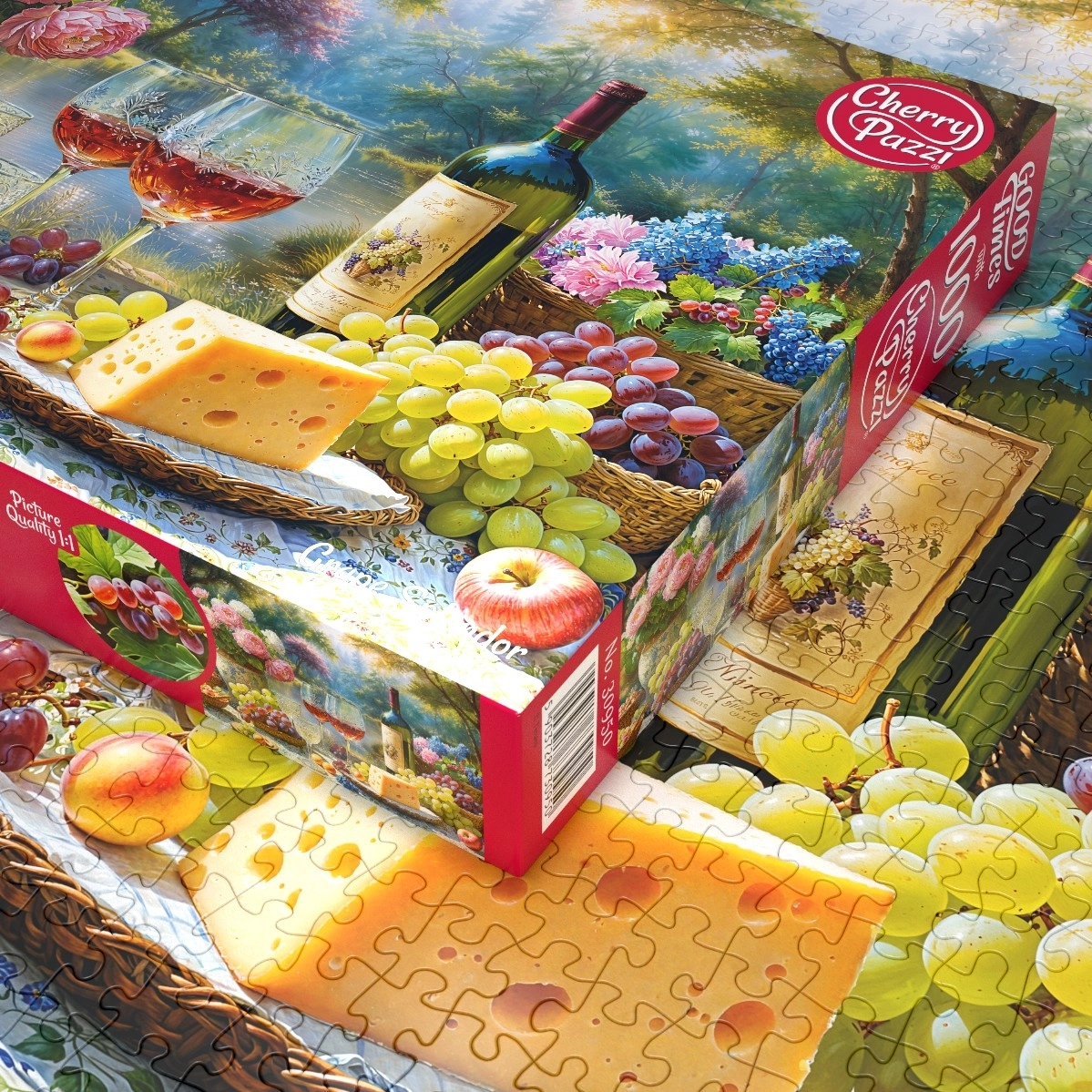 Puzzle 1000 elementów. Splendor winogron 30950 - Puzzle