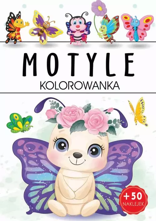 Motyle kolorowanka - Zabawki