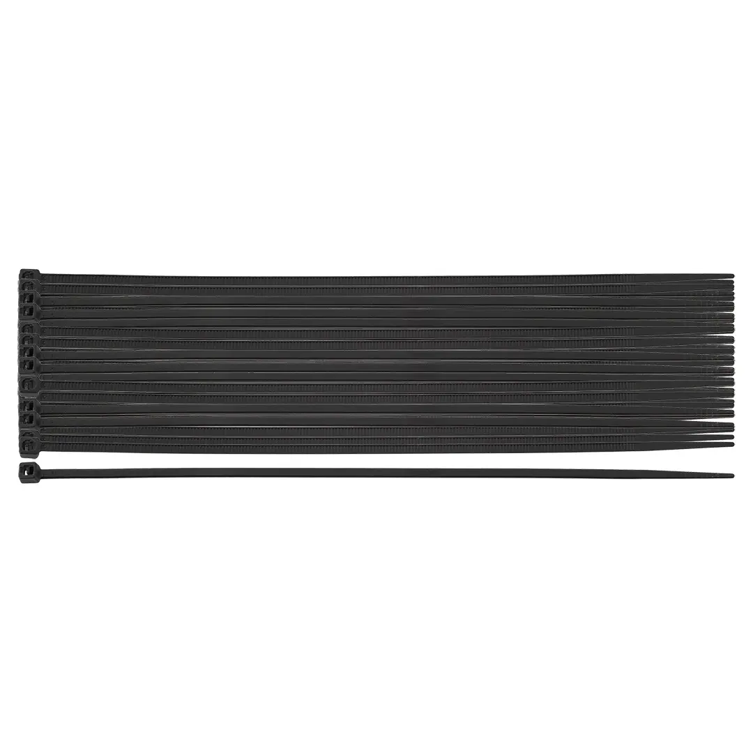 Opaski zaciskowe EXTREME 2.5 x 200 mm, czarne, 100 szt. - Elektronika i akcesoria