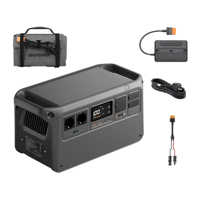 Zestaw DJI Power 1000 V2+ panel solarny 200W + adapter MPPT + kabel MC4 - Dom i ogród