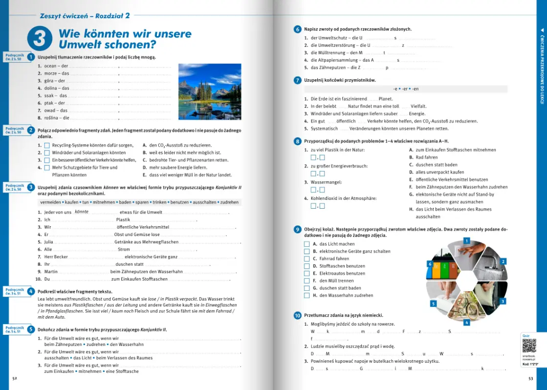 Smart book. Język niemiecki. Welttour Deutsch 4 neu. Liceum i technikum - Książki