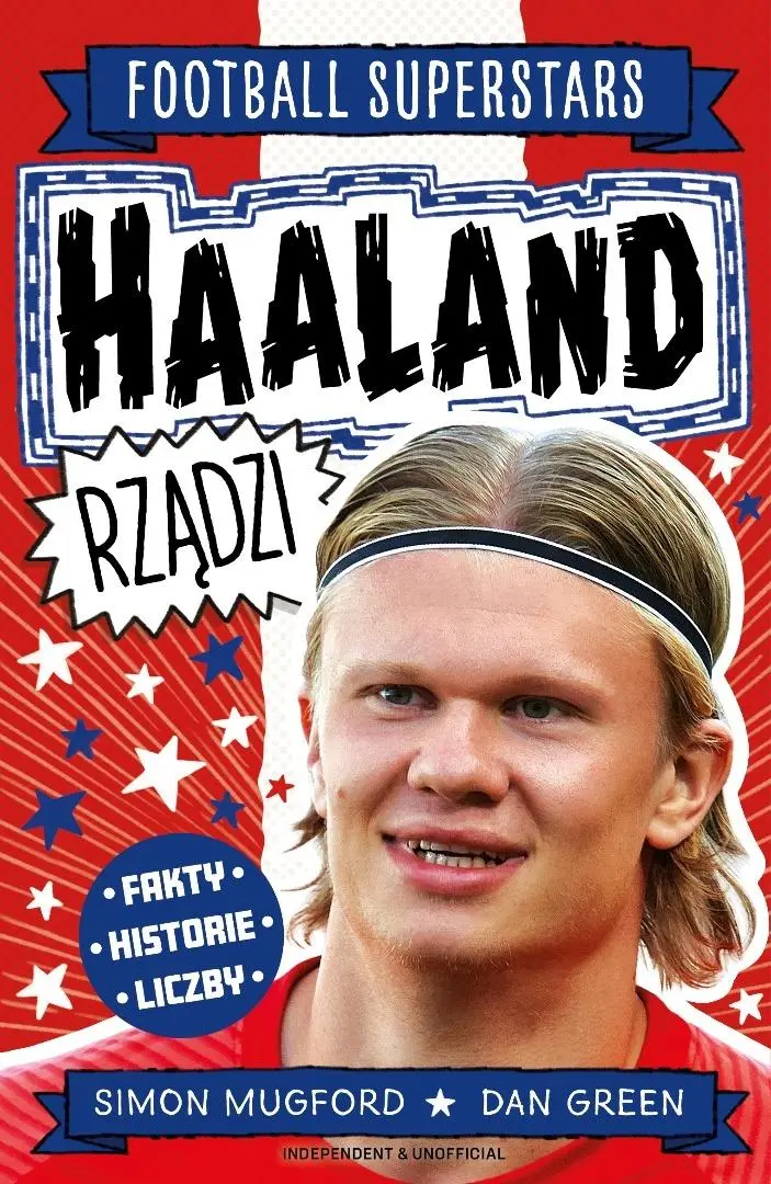 Haaland rządzi. Football superstars - Książki