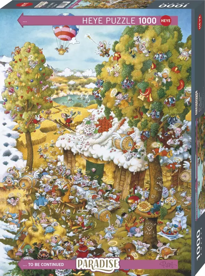 Puzzle 1000 elementów. Raj w lecie - Puzzle
