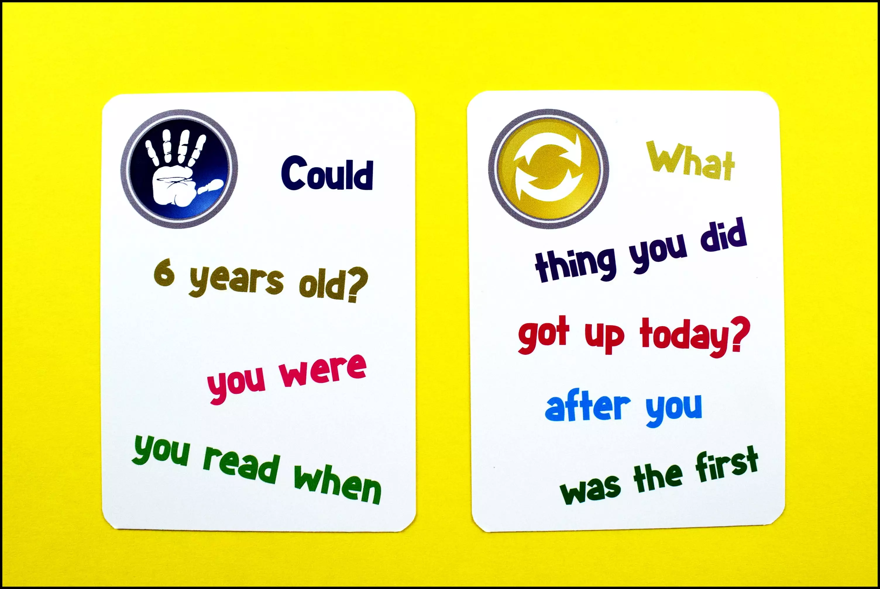 Fun Card English. My 50 Questions Part 3 - Gry