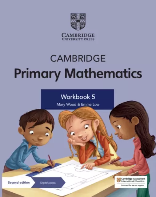 Cambridge Primary Mathematics Workbook 5 with Digital Access (1 Year) - Książki