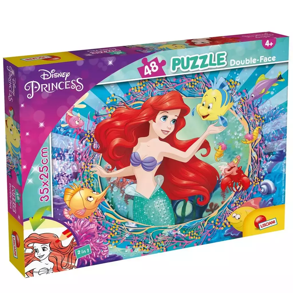Puzzle dwustronne 48 Ariel - Puzzle