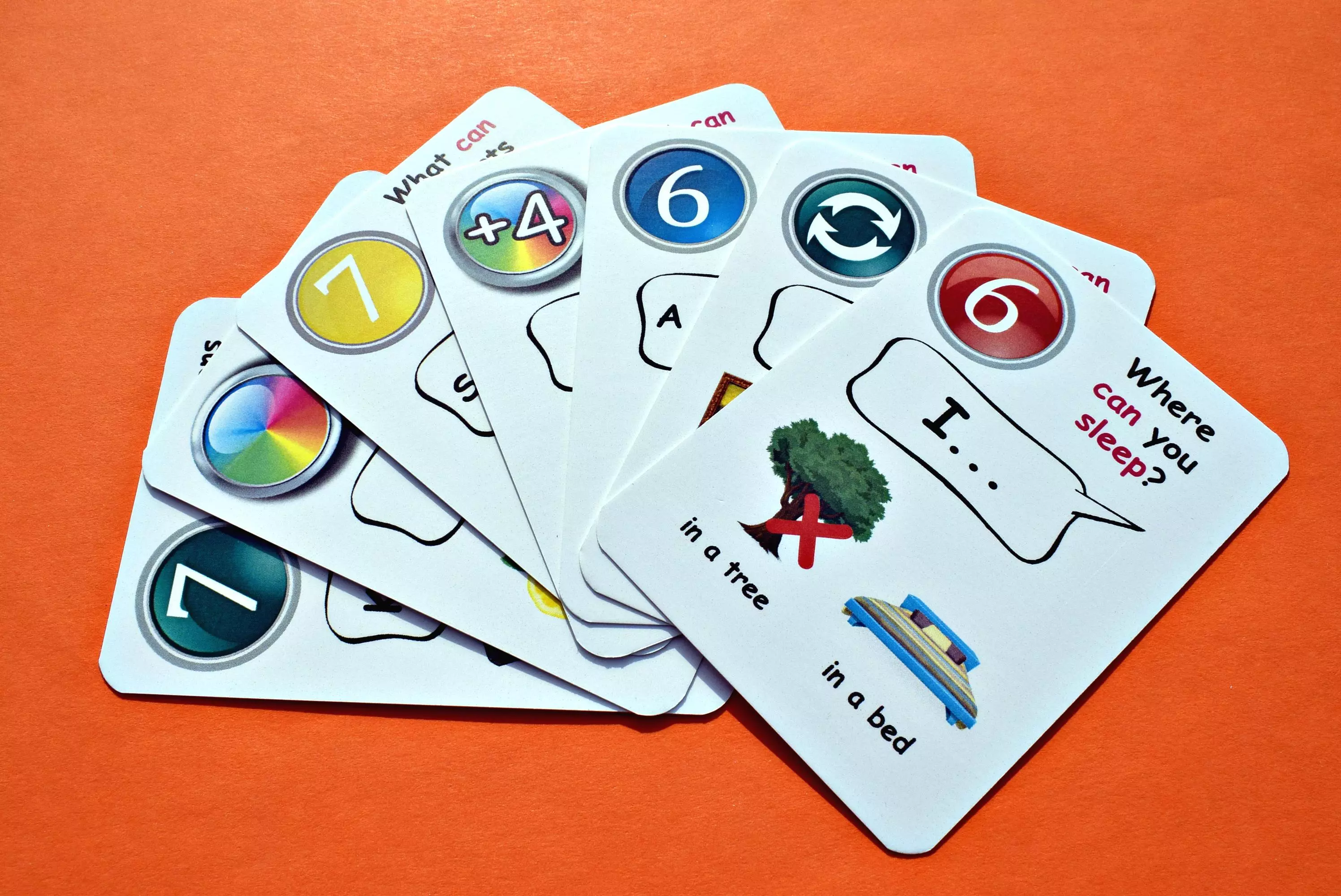 Fun Card English. Can / Can't - Gry