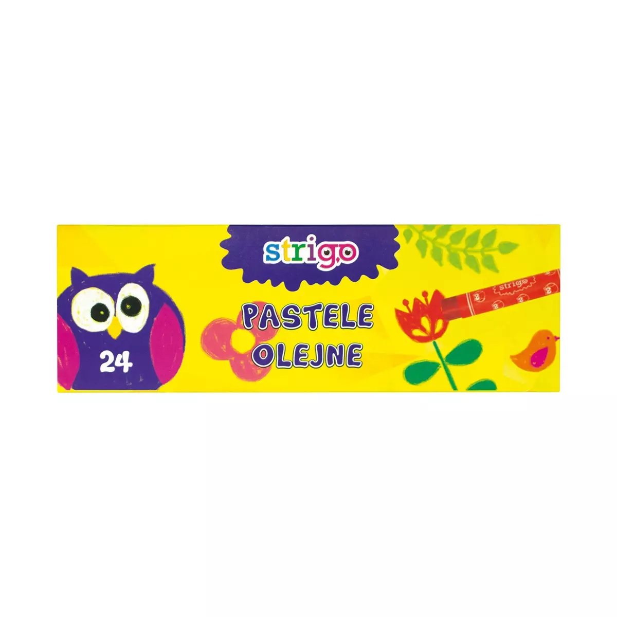 Pastele Olejne 24 kolory Ssc028 pudełko - Papiernicze