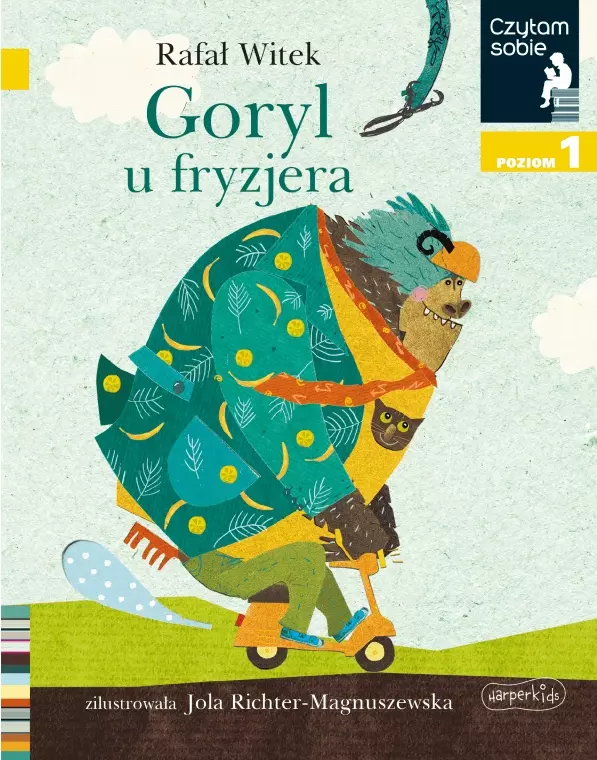 Czytam sobie. Poziom 1. Goryl u fryzjera - Książki