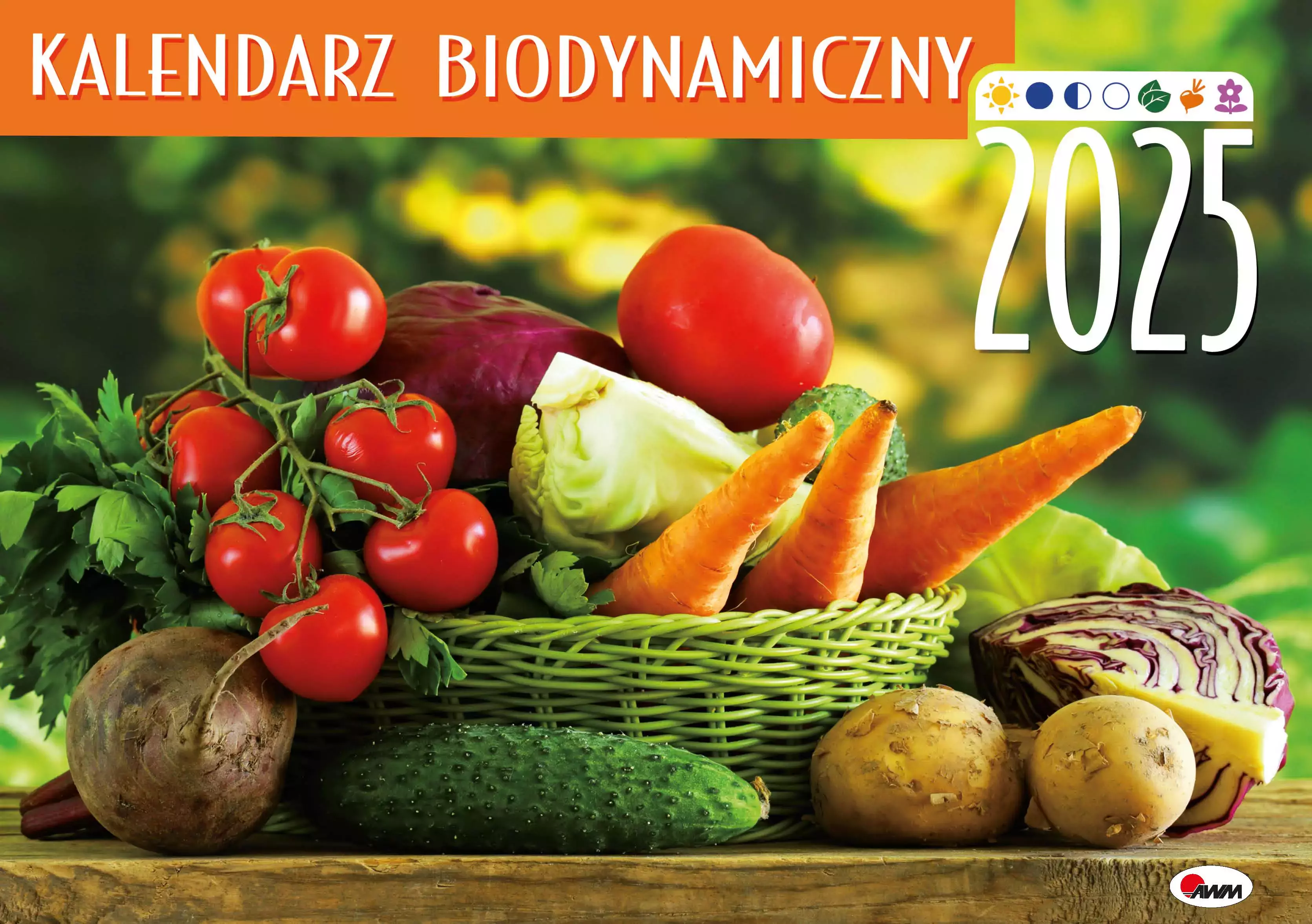 Kalendarz 2025 ścienny Biodynamiczny - Książki