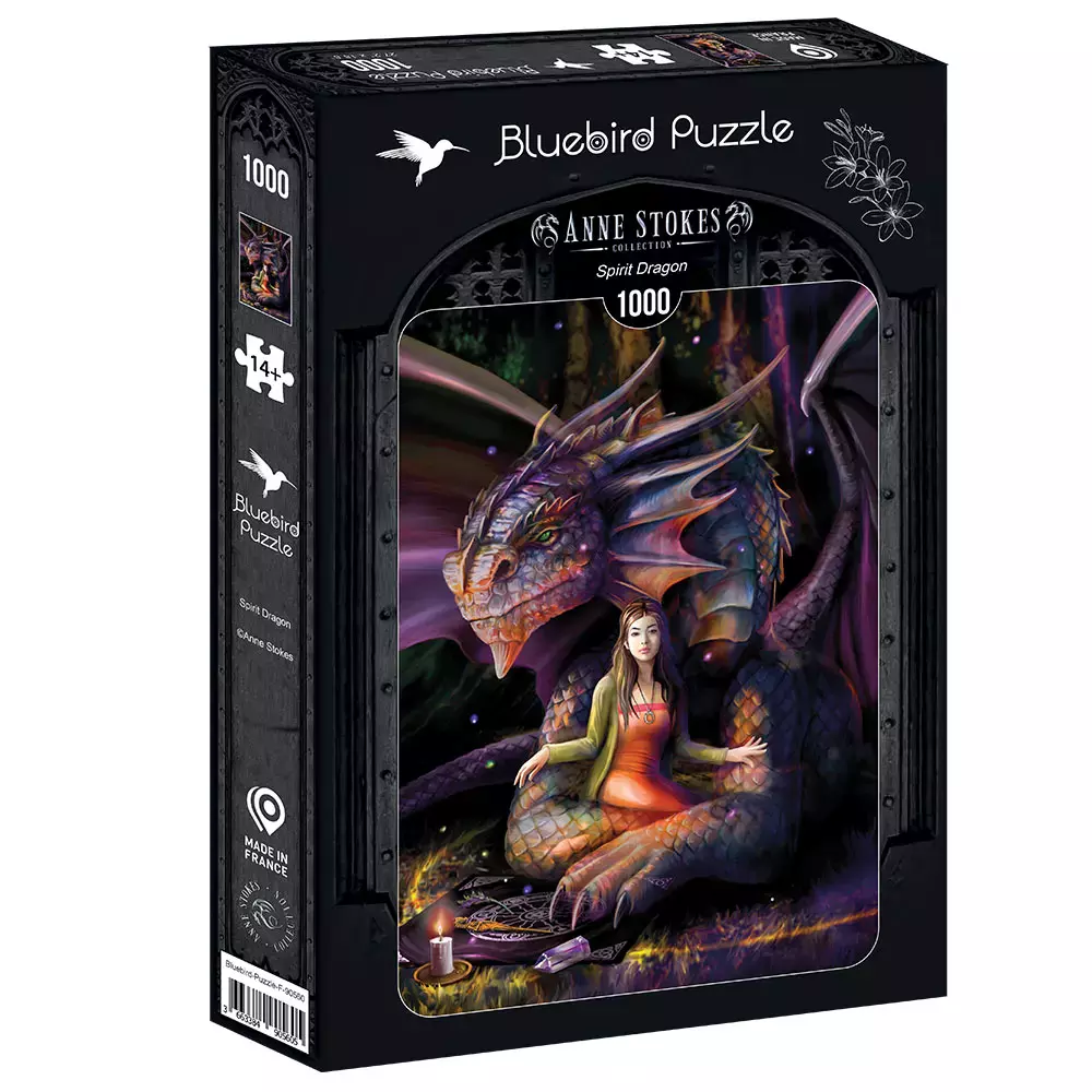 Puzzle 1000 elementów. Anne Stokes. Smok ze snów - Puzzle