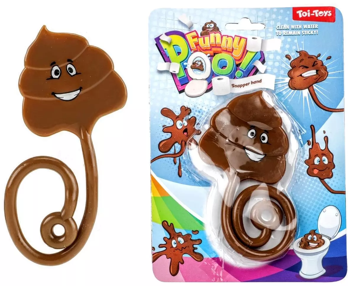 Funny Poo kupa samoprzylepna 35805A 58057 - Zabawki