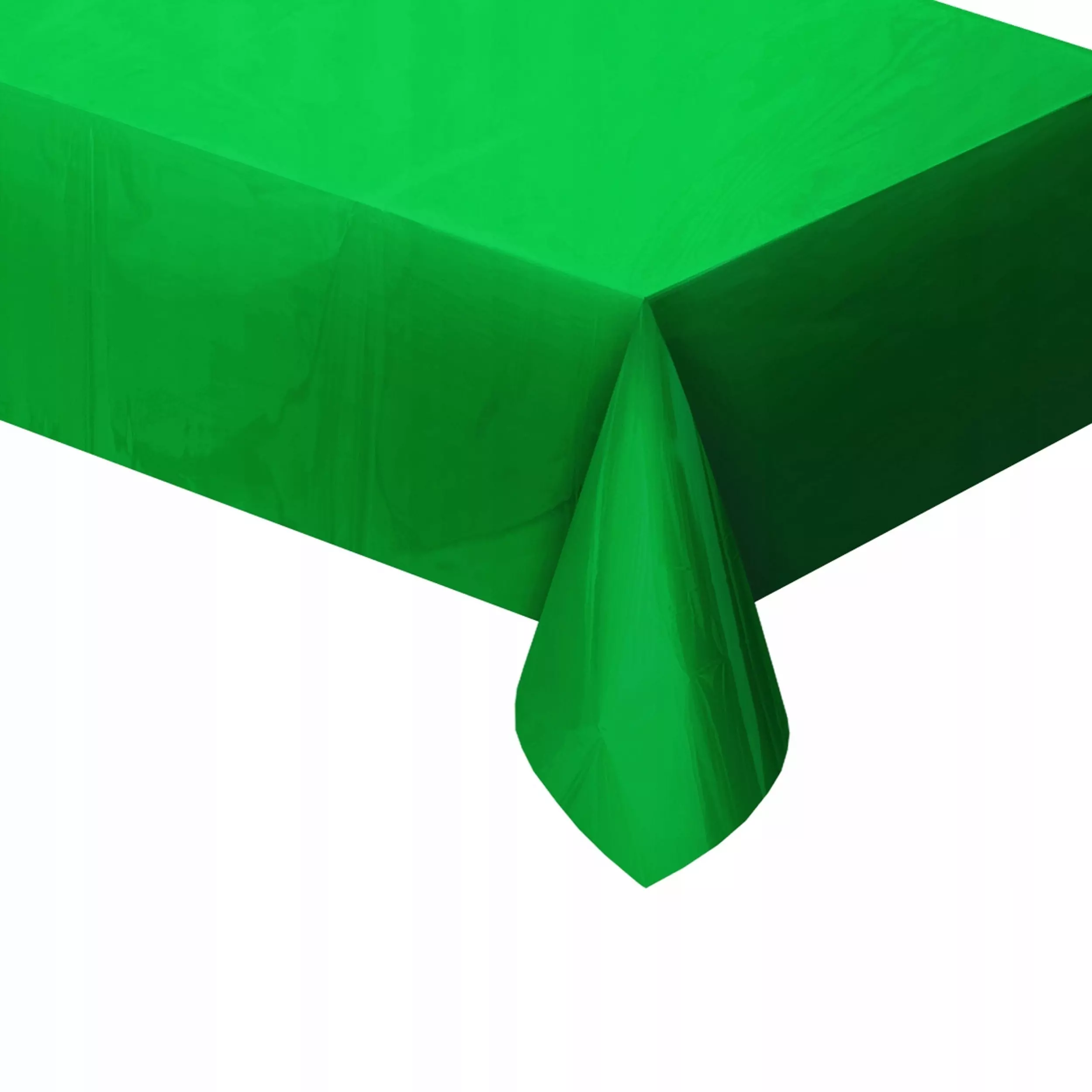 Obrus foliowy 137x183 cm, metaliczny zielony - Książki