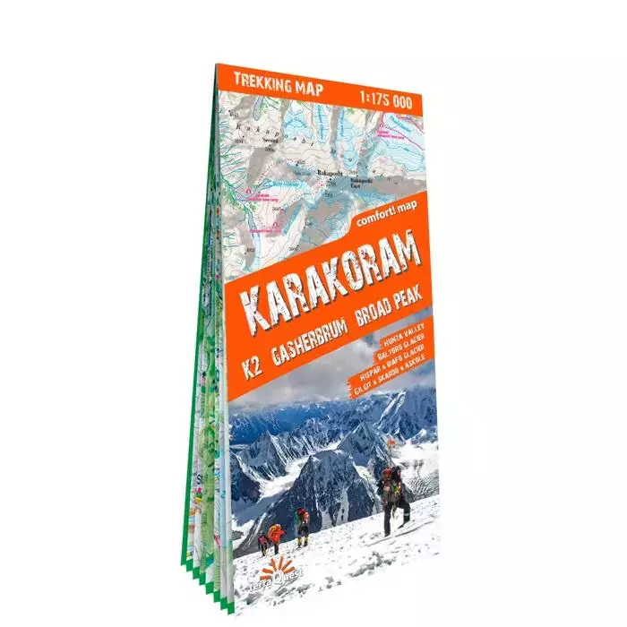 Trekking map Karakoram 1:175 000 lam w.2024 - Książki