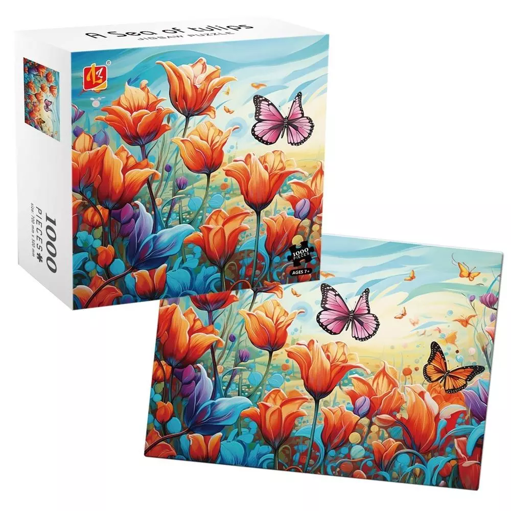 Puzzle 1000 Tulipany - Puzzle