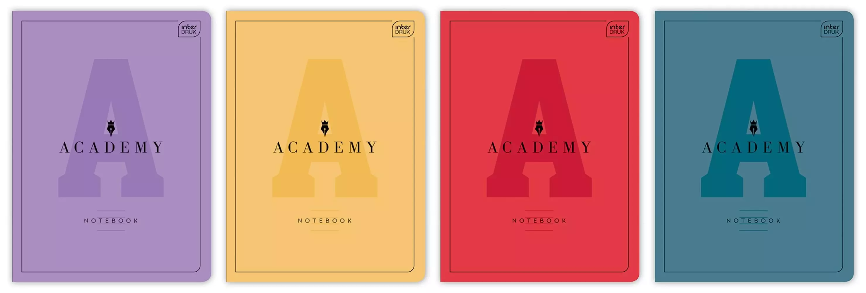 Zeszyt A5 60 kartek w linie, Academy Hybrid - Papiernicze i szkolne