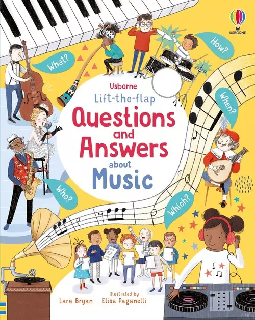 Lift-the-flap Questions and Answers about Music - Książki