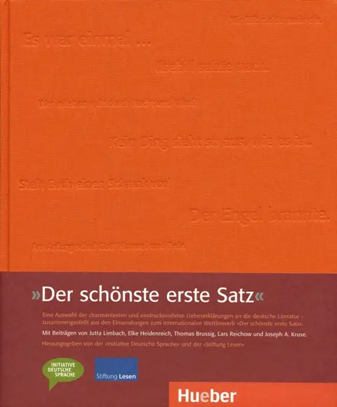 Der schönste erste Satz OOP - Książki