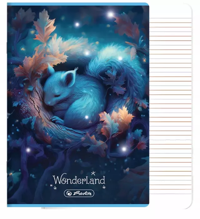 Zeszyt A5/16k linia Wask Kol 70g Wonderla Her A 20 - Papiernicze i szkolne