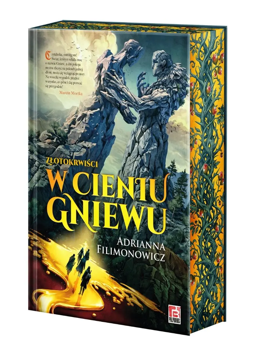 W cieniu Gniewu (ilustrowane brzegi) - Książki