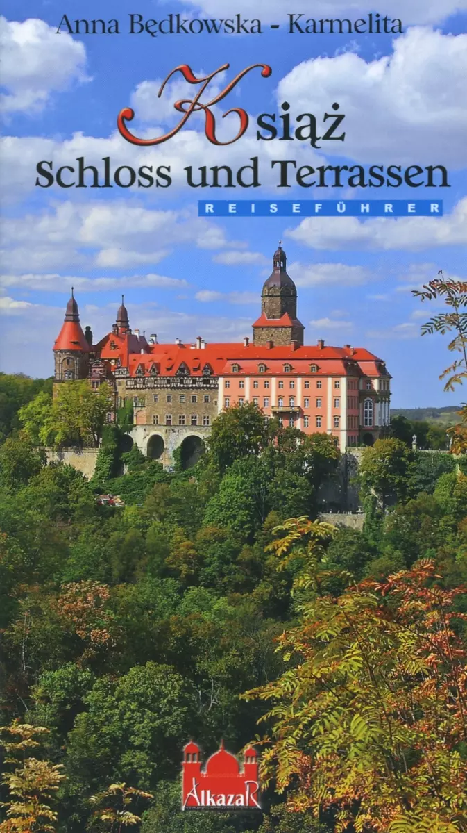 Książ. Schloss und Terrassen. Przewodnik wersja niemiecka - Książki