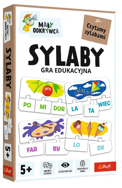 Mały Odkrywca. Sylaby - Gry
