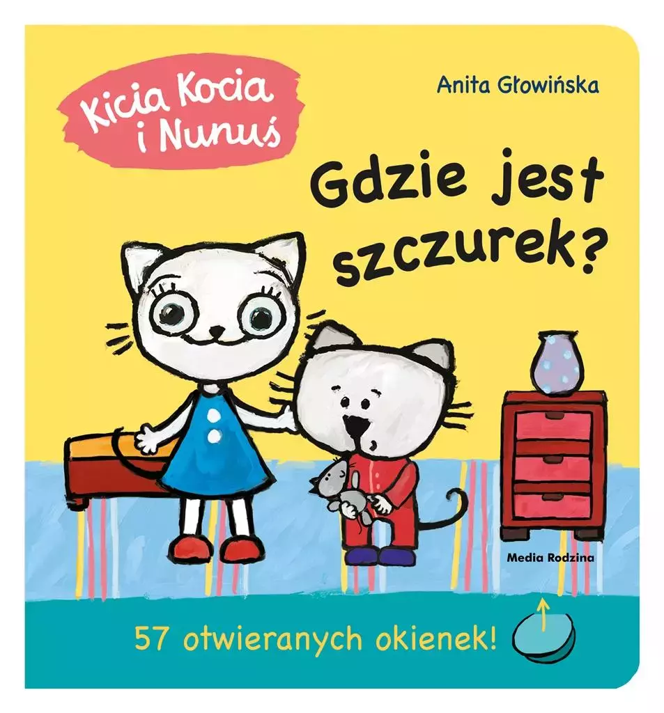 Kicia Kocia i Nunuś. Gdzie jest Szczurek? - Książki