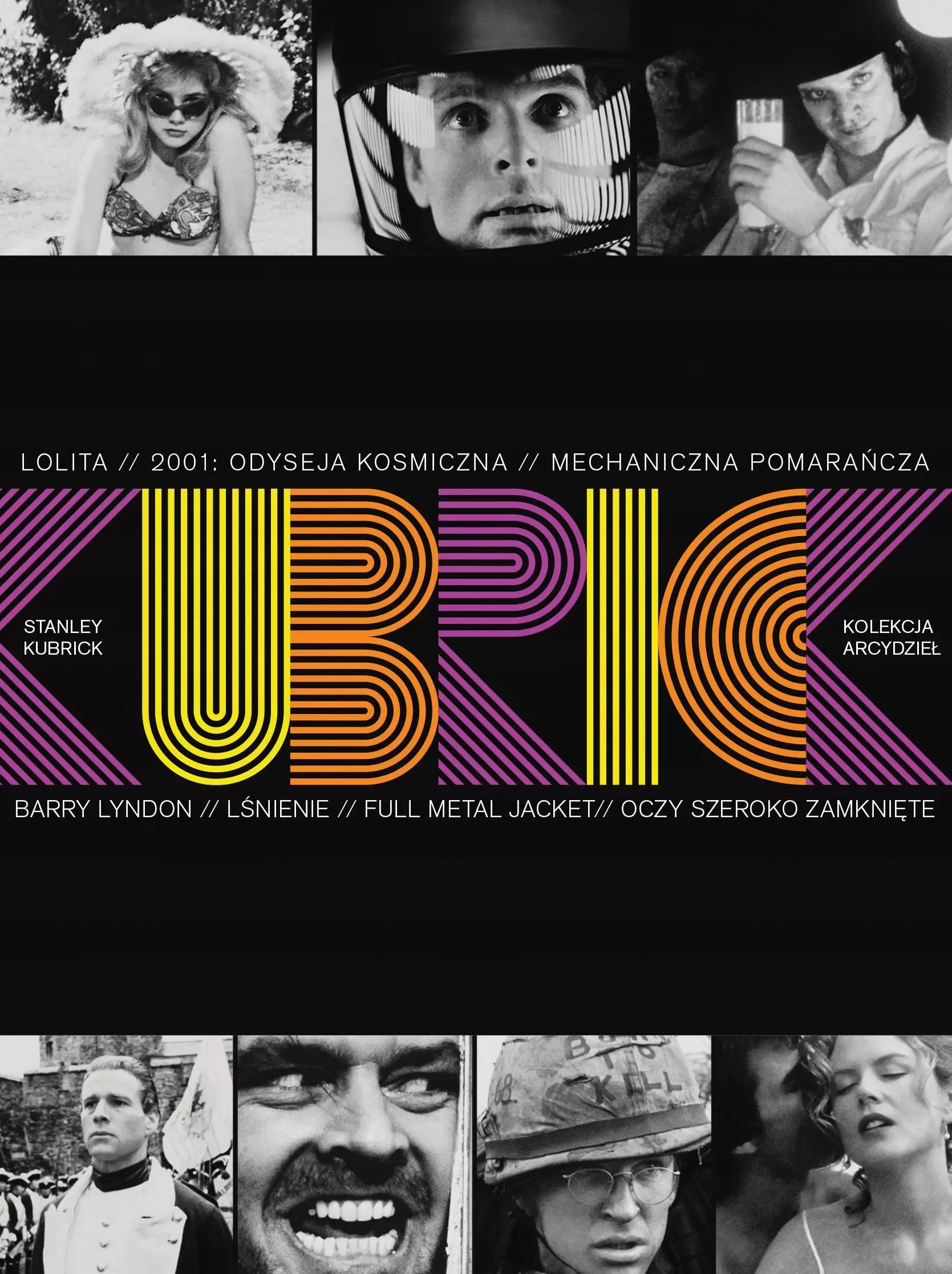 Stanley Kubrick. Kolekcja, 7 DVD - Filmy