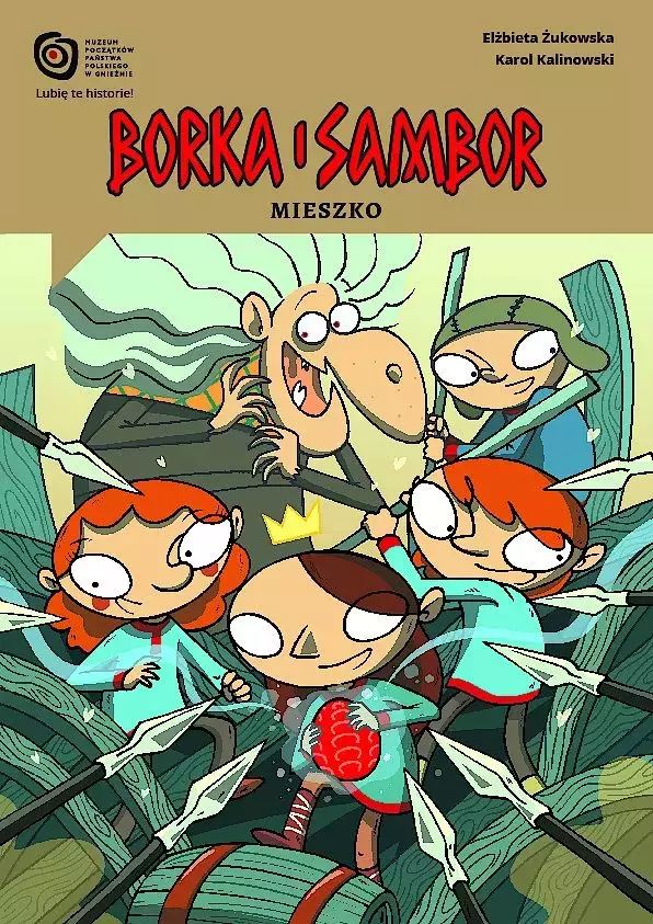 Borka i Sambor 4 Mieszko - Książki