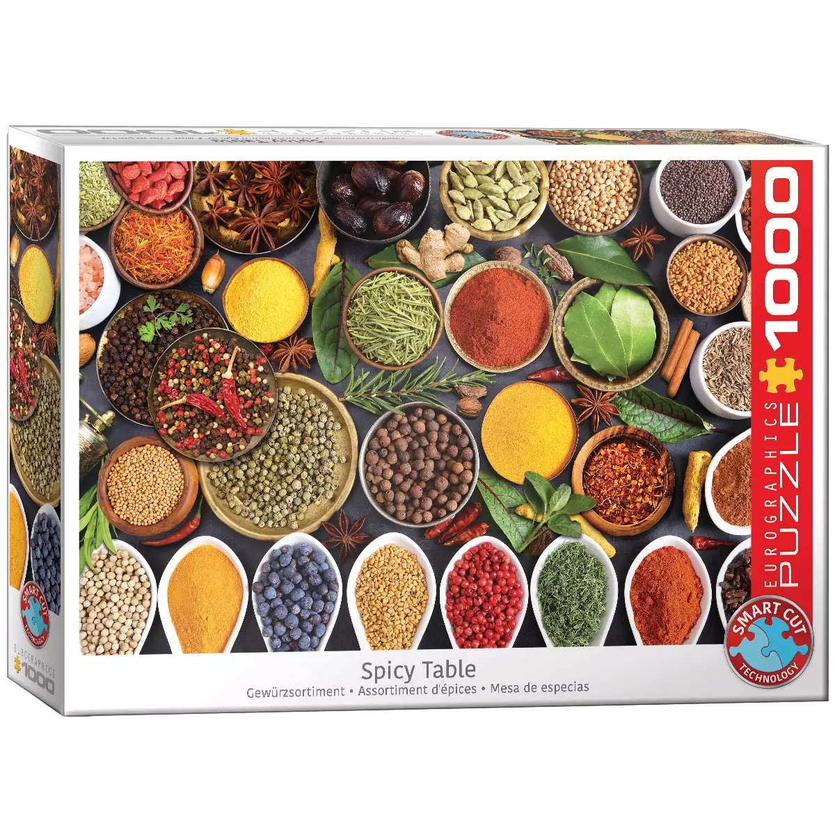 Puzzle 1000 elementów. Spicy Table - Puzzle