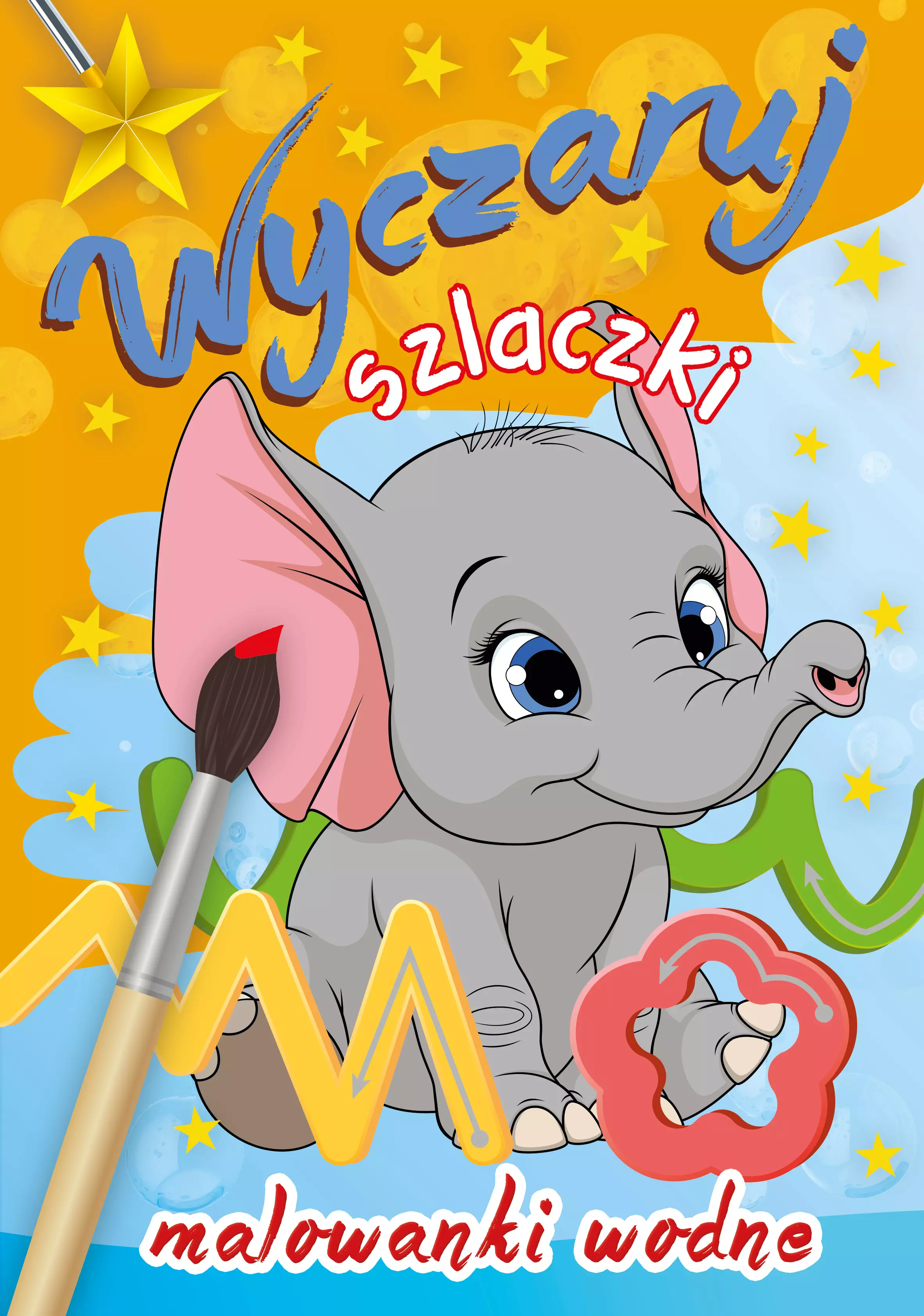 Malowanki wodne. Wyczaruj szlaczki - Książki