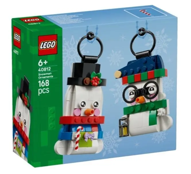 LEGO(R) ICONIC 40812 Ozdoby z bałwankami - Zabawki