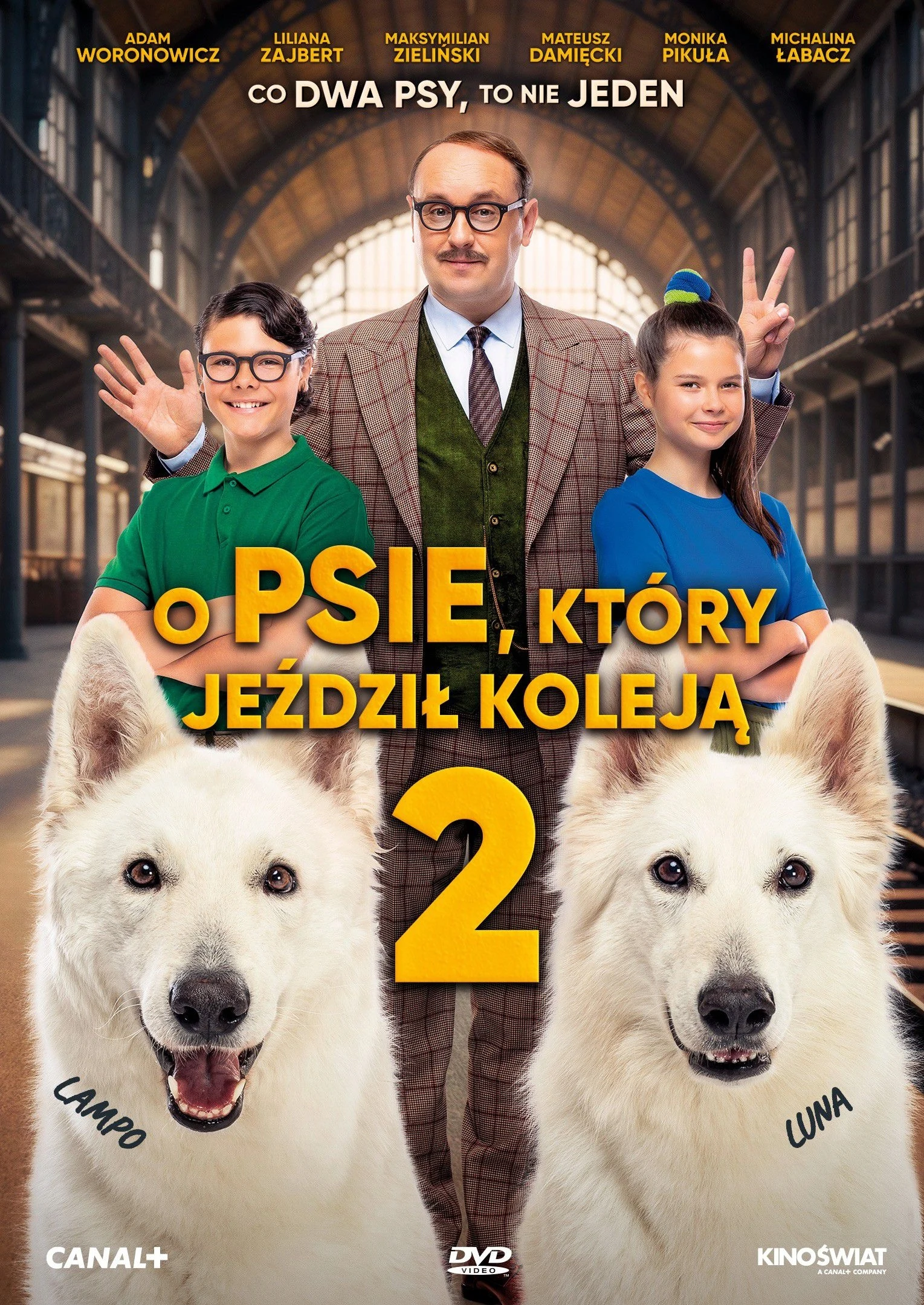 O psie, który jeździł koleją 2, płyta DVD - Filmy