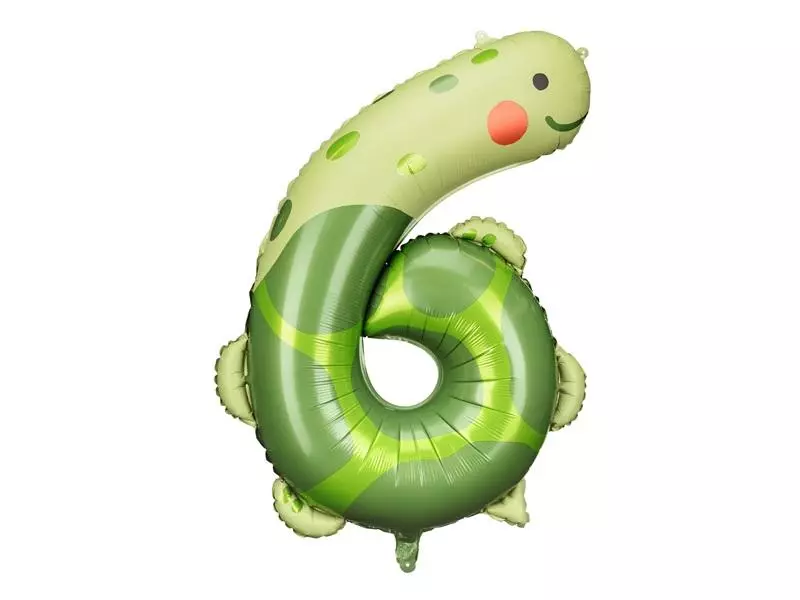 Balon foliowy 6 Żółw 75x96cm - Papiernicze i szkolne