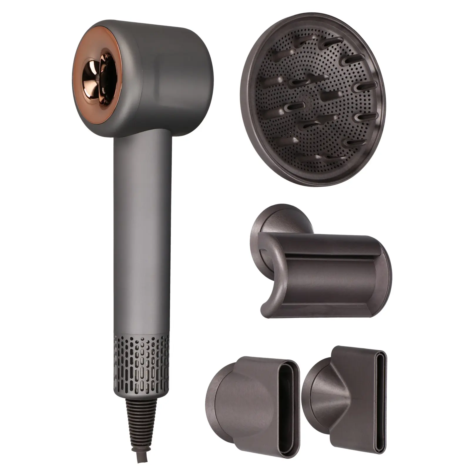 Stay Beauty | Suszarka do włosów | 1500W, 4 końcówki, uchwyt - Elektronika i akcesoria