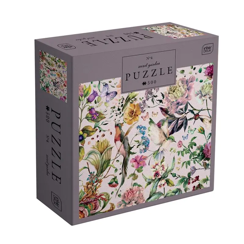 Puzzle 500 elementów. Tajemniczy ogród 4 - Puzzle