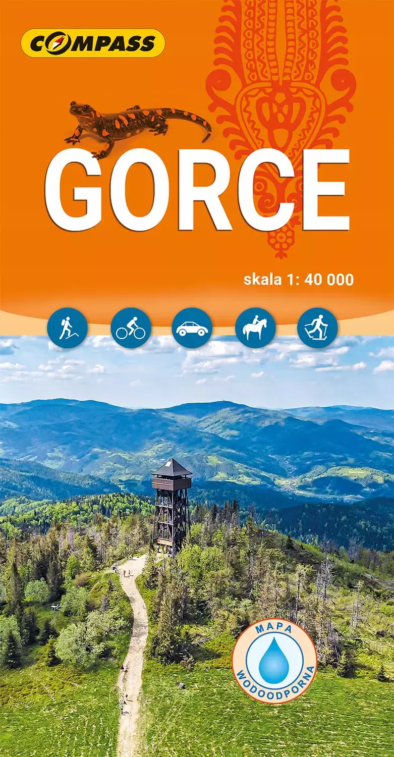 Mapa turystyczna - Gorce 1:40 000 - Książki