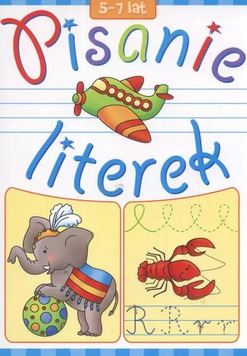 Pisanie literek. 5-7 lat - Książki