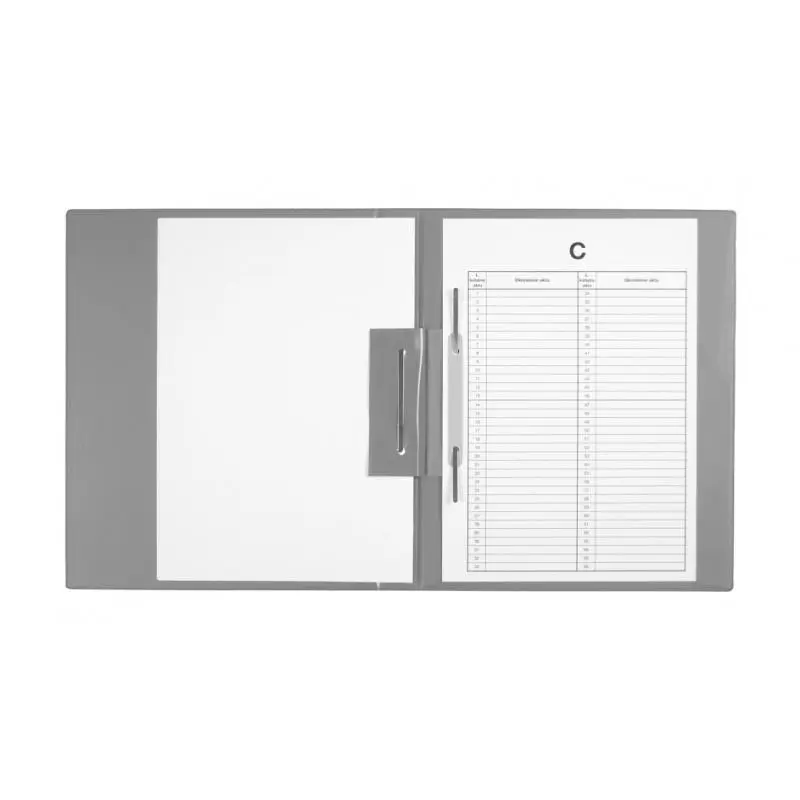 Teczka do akt osobowych B+W 3cm szara - Papiernicze i szkolne