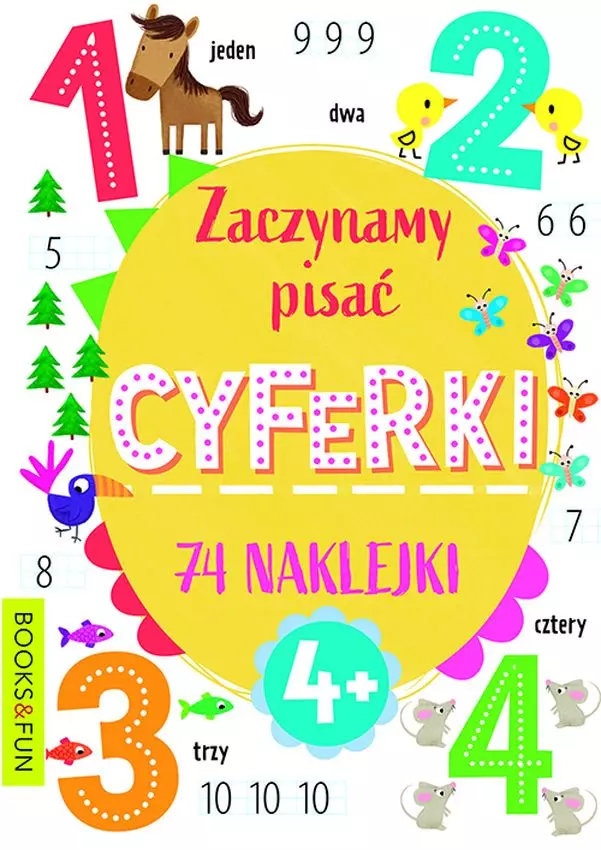 Zaczynamy pisać cyferki - Książki