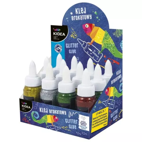 Klej brokatowy 50ml KIDEA-D cenaza 1 szt - Zabawki